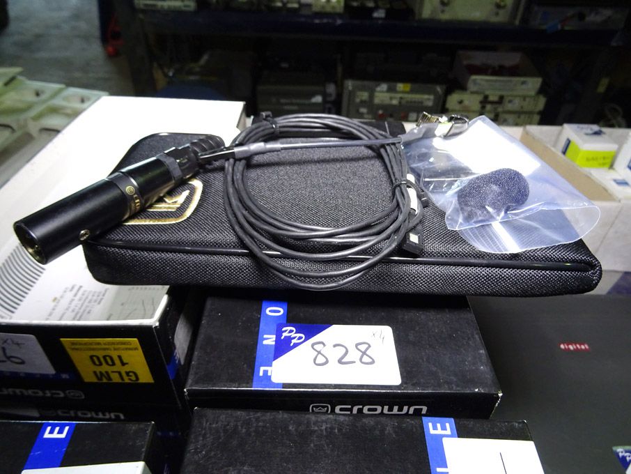 4x Crown GLM 100 miniature omnidirectional condens...