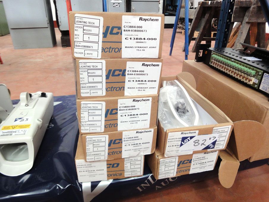 7x Raychem TSJ-06 electrical mains straight joints...
