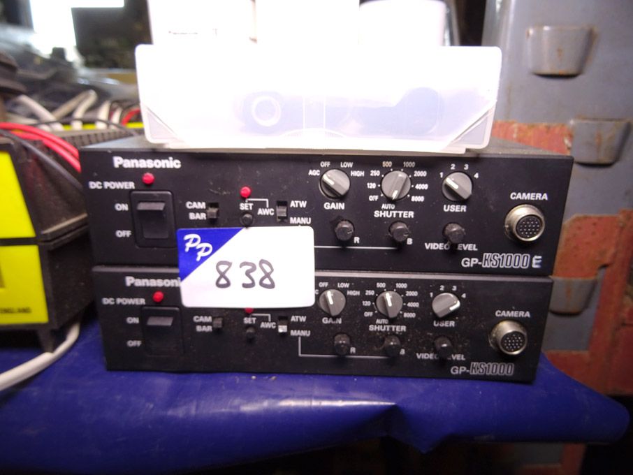 2x Panasonic GP-KS1000 control unit, various Panas...