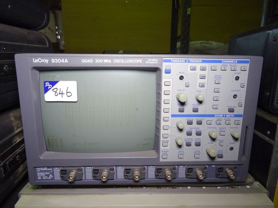 Lecroy 9304A Quad channel oscilloscope, 200MHz, 10...