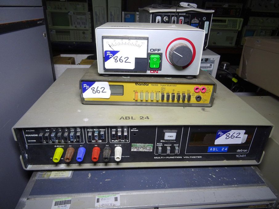 J0464 supply unit, 6VAC, 20W, Thandar TM356 digita...