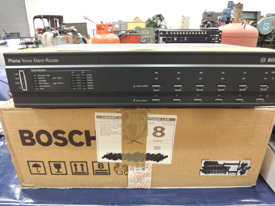 2x Bosch Plena LBB 1992/00 alarm routers, 50W - Lo...