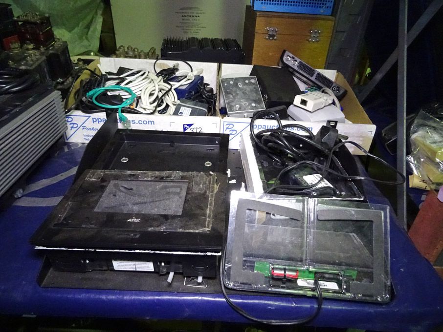 Qty various electronic spares inc: Minicom VDS tra...