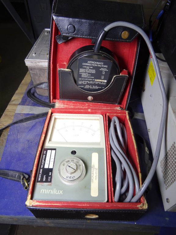 Mini 1VX photo electric photometer in case