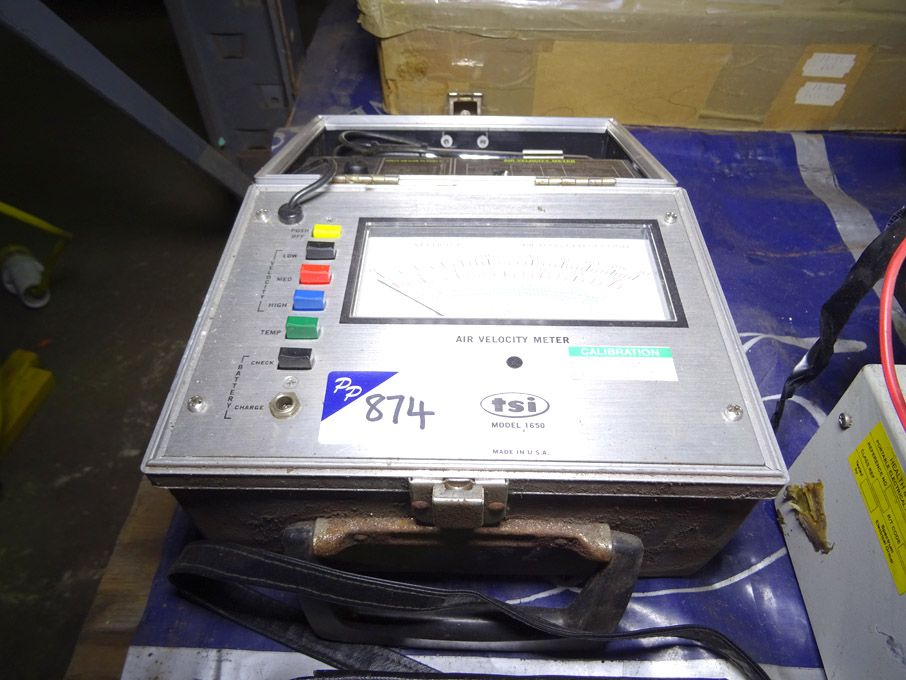 TSI 1650 air velocity meter