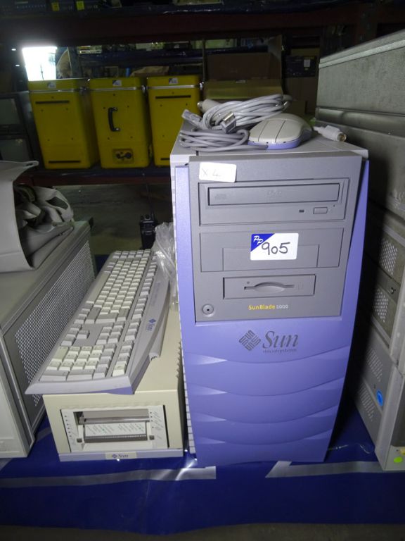 Sun Blade 1000 with Sun 599-2128-01 DLT tape drive...