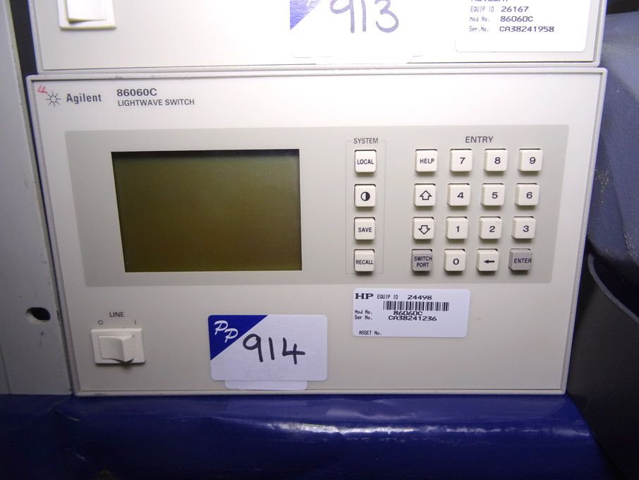 Agilent 86060C light wave switch with options 001/...