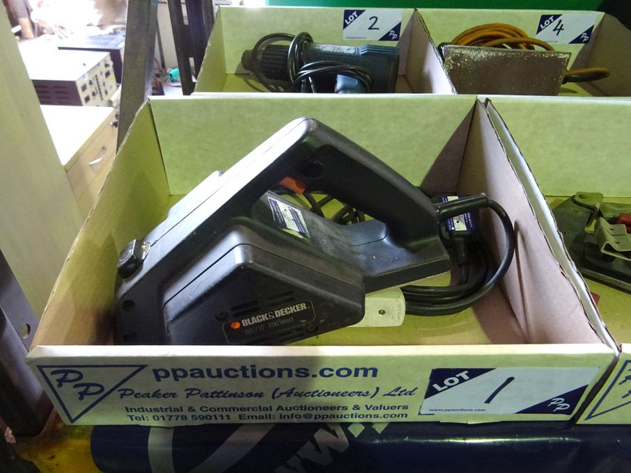 Black & Decker BD710 electric planer, 240v, 350W -...