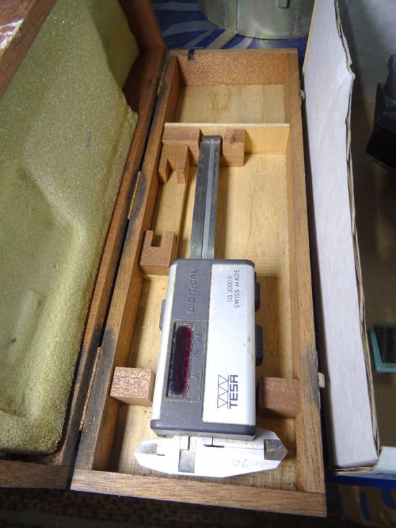 Tesa 150mm digital caliper - Lot Located at: PP Sa...