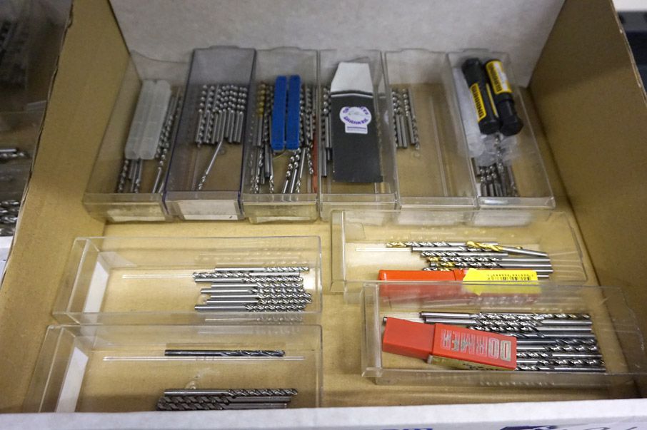 Qty HSS straight shank twist drills to 4mm (unused...