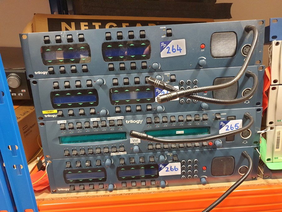 2x Trilogy commander control panel