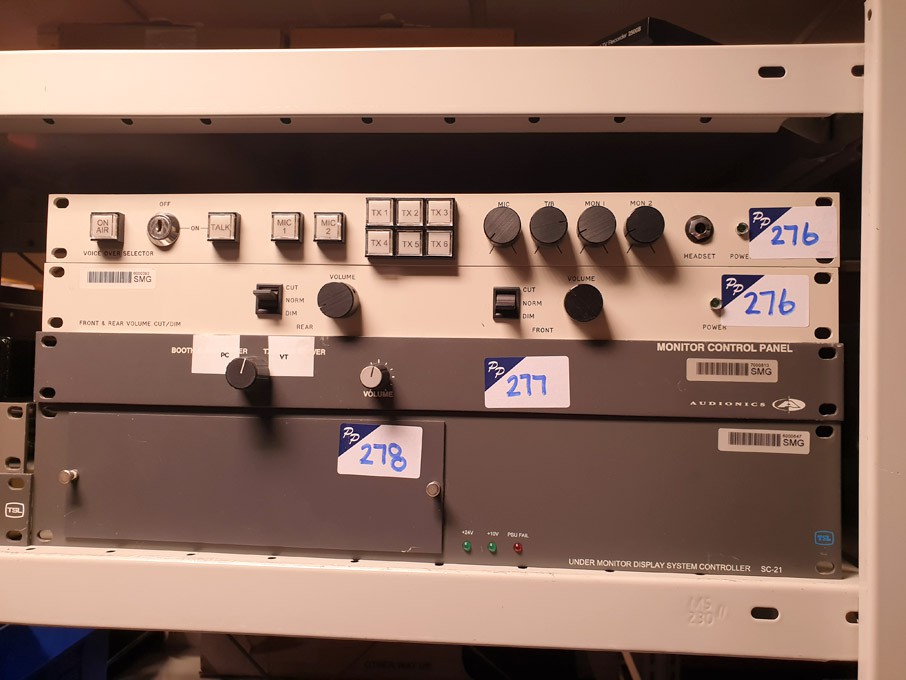 TSL SC-21 under monitor display system controller