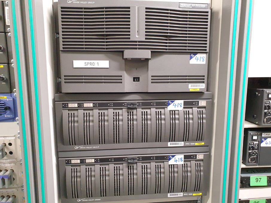 Grass Valley Profile XP PVS1000 media platform wit...