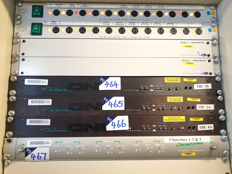Trilogy commander telephone interface