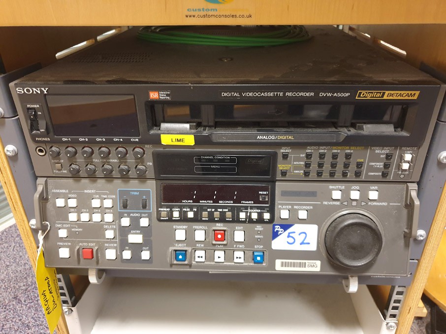 Sony DVW-A500P digital video cassette recorder