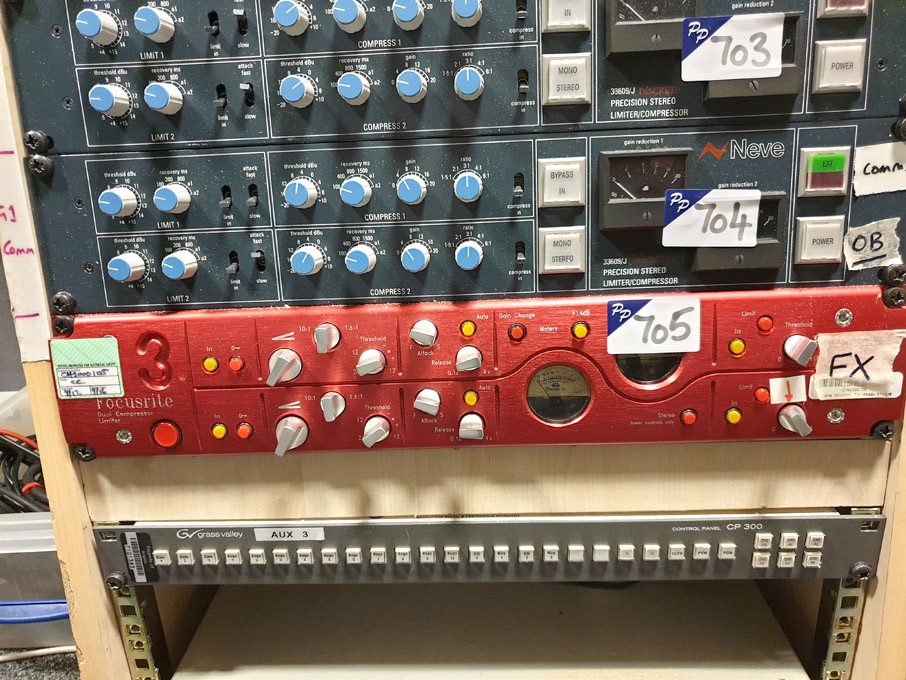Focusrite Red 3 dual compressor limiter