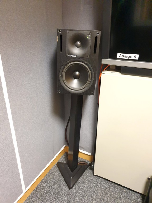 2x Genelec 1031A bi-amplified monitoring speakers...