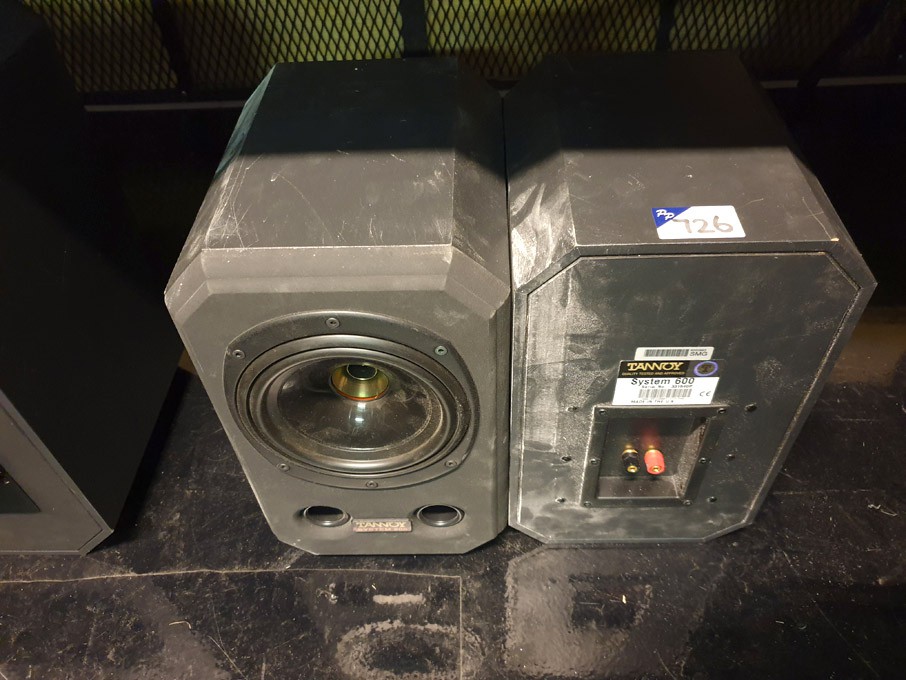 2x Tannoy System 600 speakers