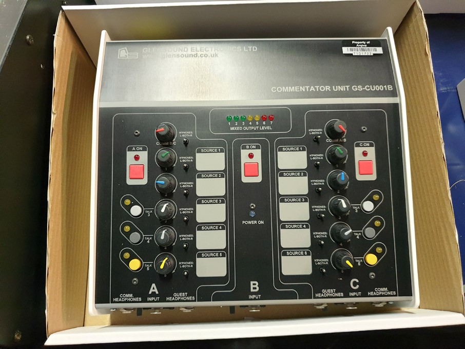 Glensound Electronic GS-CU001B commentator unit