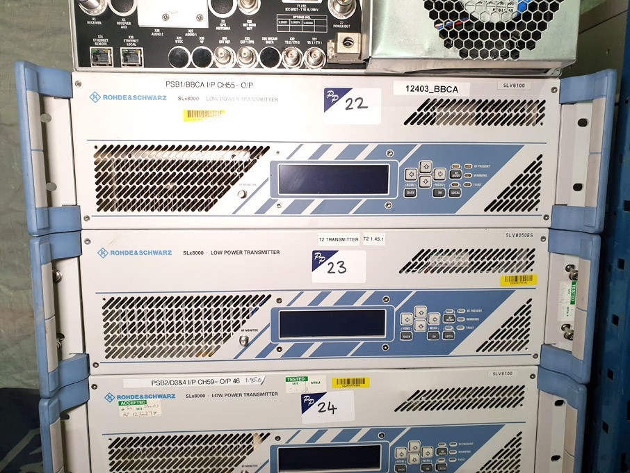 Rohde & Schwarz SLX8000 low power transmitter - Lo...