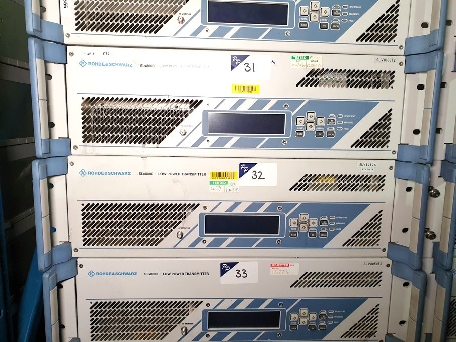 Rohde & Schwarz SLX8000 low power transmitter - Lo...