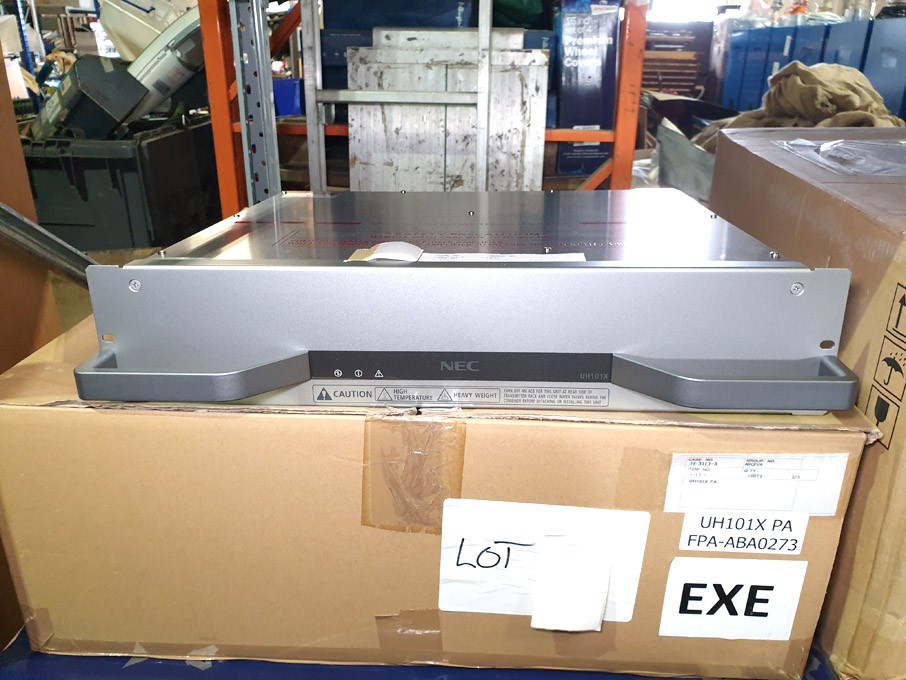 NEC UH101X 1250W power amplifier (boxed) - Lot lo...