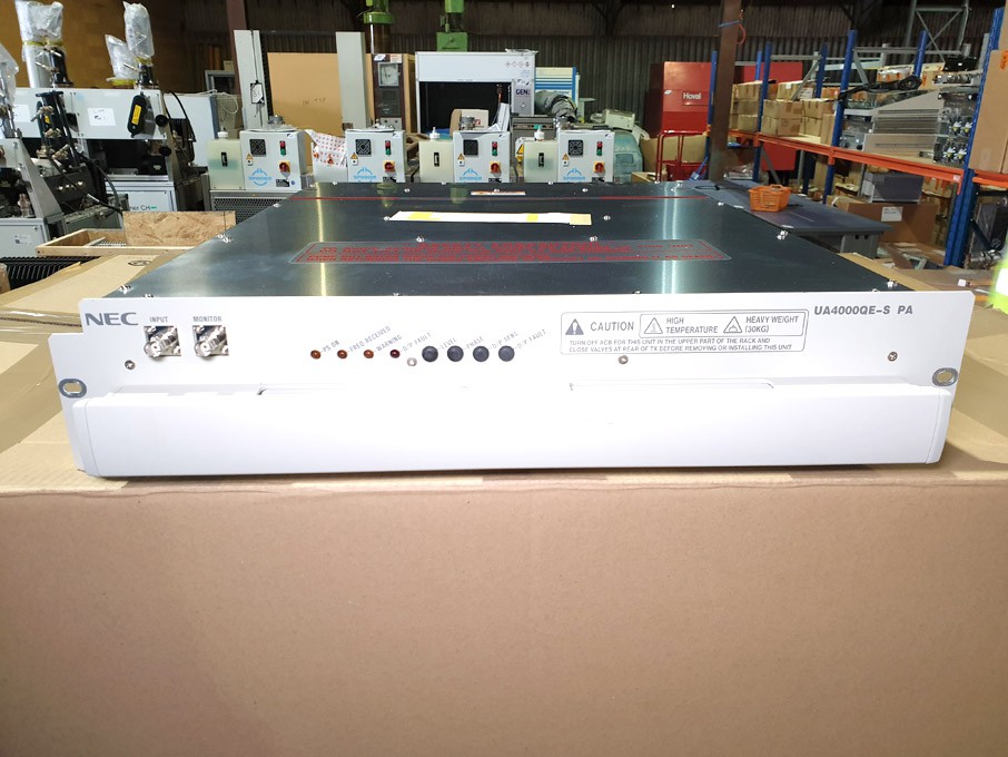 NEC UA4000QE-S liquid cooled power amplifier (boxe...