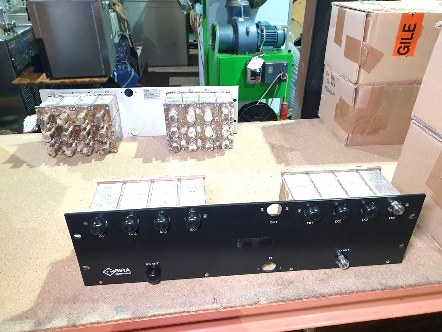 8x Sira Sistemi radio UTV low power 4 channel comb...