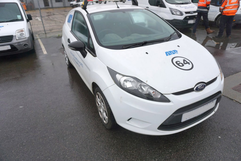 Ford Fiesta Base TDCi white van, 1399cc engine, 5...