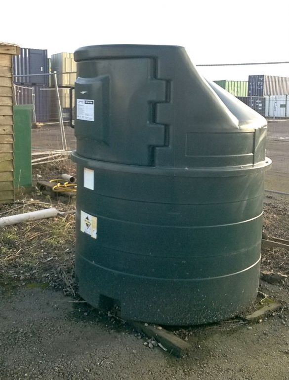 Harlequin 1400 Fuel Point bunded diesel tank with...