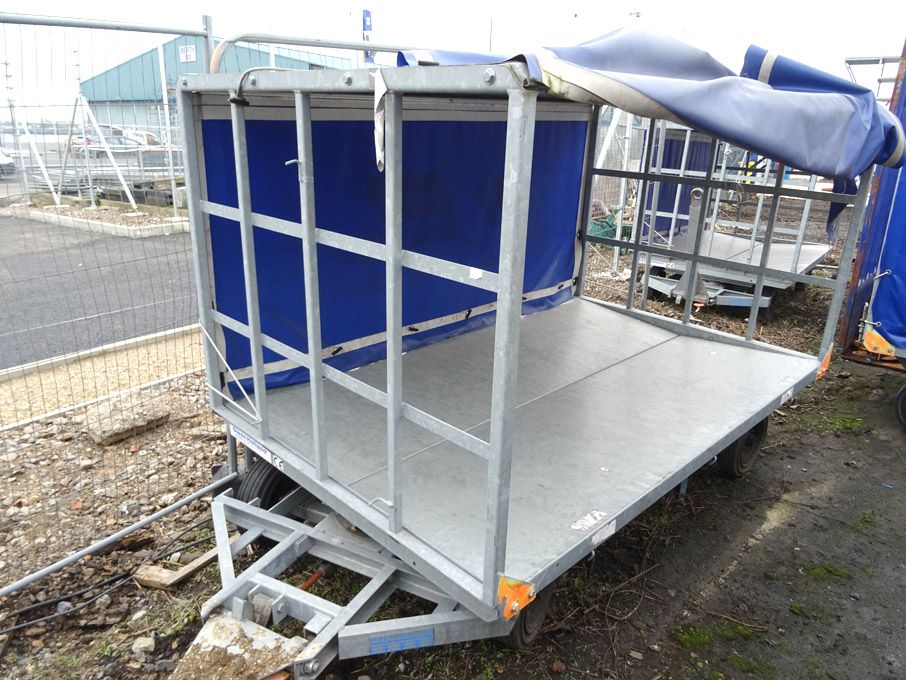 Owen Holland ABT20 4 wheel curtain sided baggage t...
