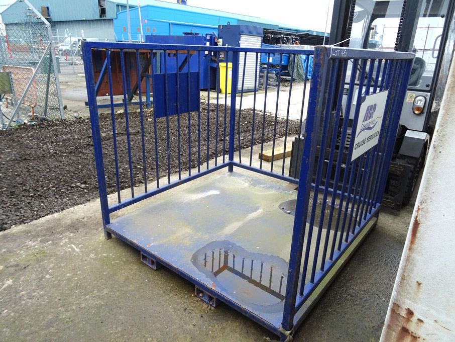 Cruise ship style loading cage, 2.5 ton SWL, 1850x...