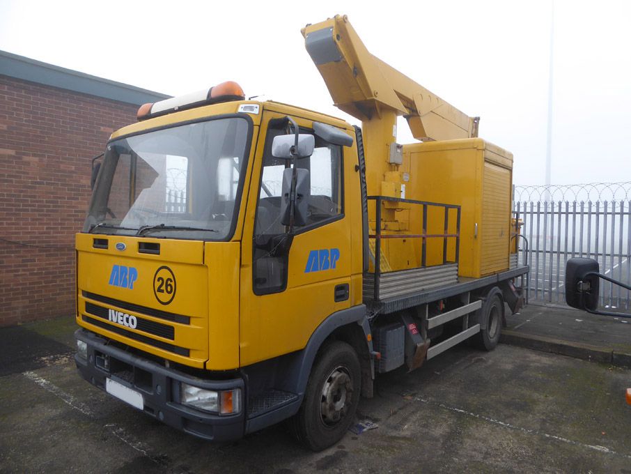Iveco MEWP, Priestlan TDA 16.5M cherry picker, 200...