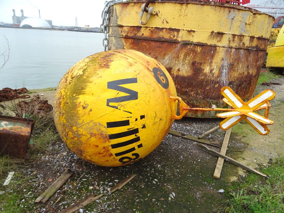 2x 48" diameter race marker buoys - Lot Located at...