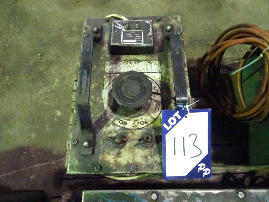 Triangle 'Oil 120' arc welder, single phase - Lot...