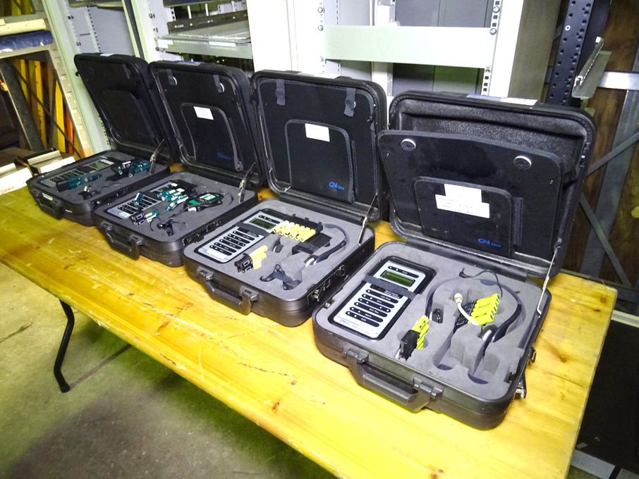 4x GN Net Test Elmi EGM35 GSM A-Bis meters in carr...