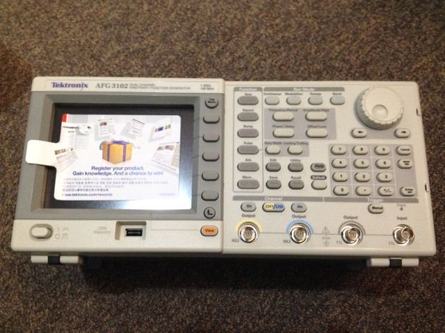 Tektronix AFG3102 100MHz function pulse generator,...