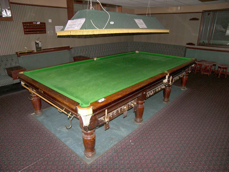 Raper 12ft x 6ft full size snooker table, slate be...