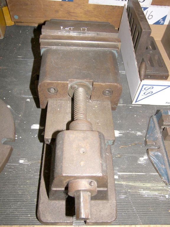 170mm machine vice - Located at: BAE Systems - Woo...