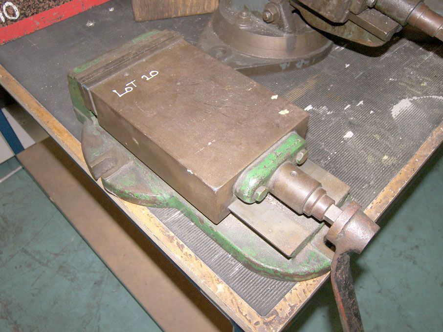 150mm machine vice - Located at: BAE Systems - Woo...