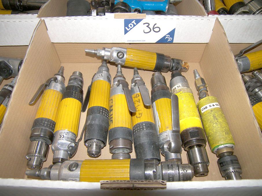 Qty Atlas Copco etc pneumatic drills etc - Located...