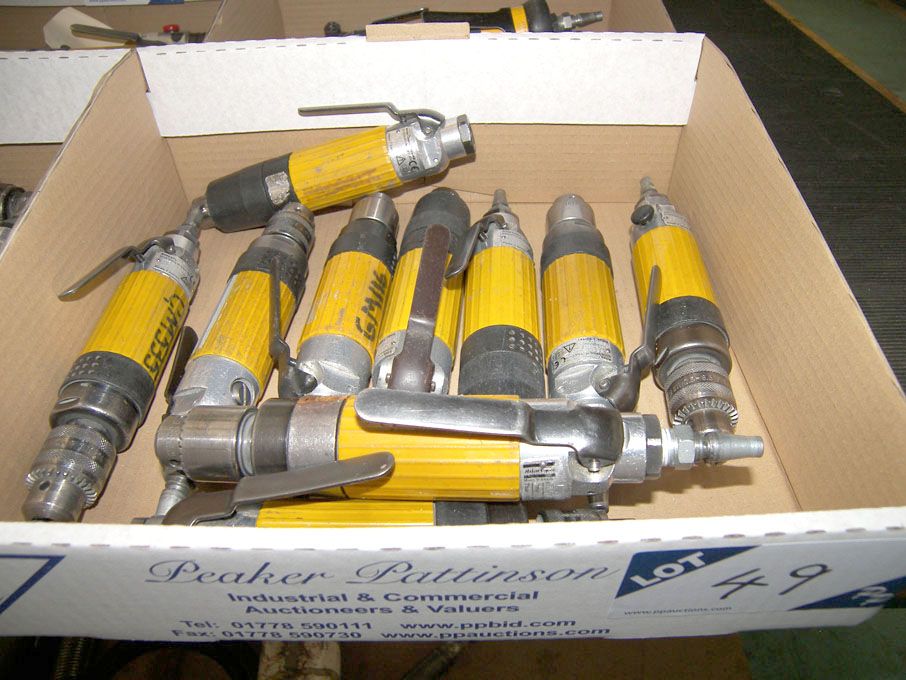Qty Atlas Copco etc pneumatic drills etc - Located...