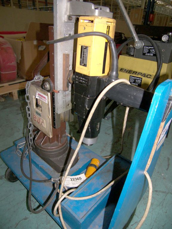 Bux mag drill with Casals 110v drill - Located at:...