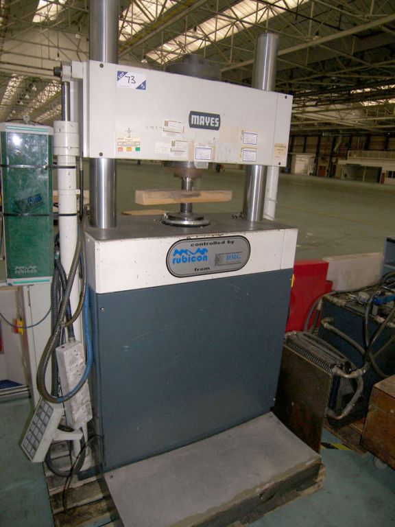 Mayes ESHE 250 tensile tester with equipment & May...