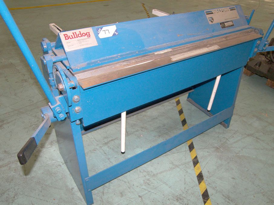 Bulldog / Walton HFM50-16G manual folder, 1270mm w...
