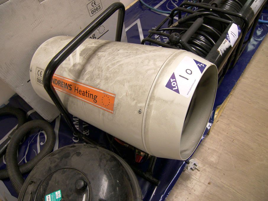 Andrews G30DV gas fired factory heater, 14.97 - 38...