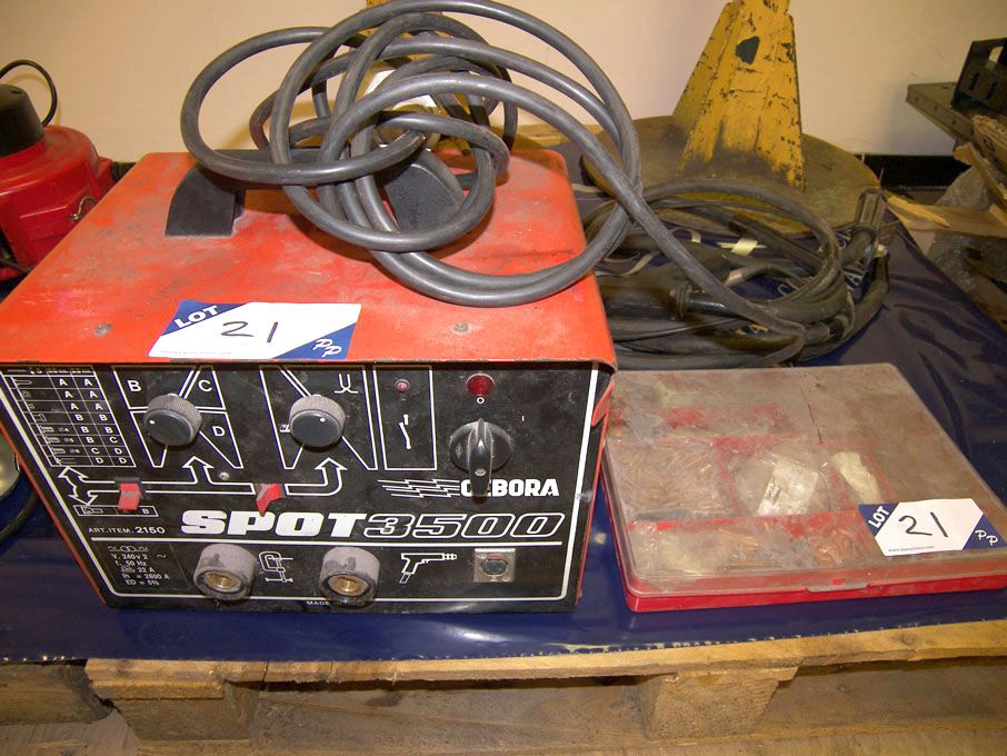 Cebora Spot 3500 stud welder, 240v, 2800A