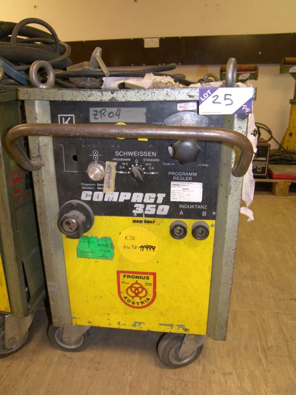 Fronius Compact 350 welder built in wire feed, 350...