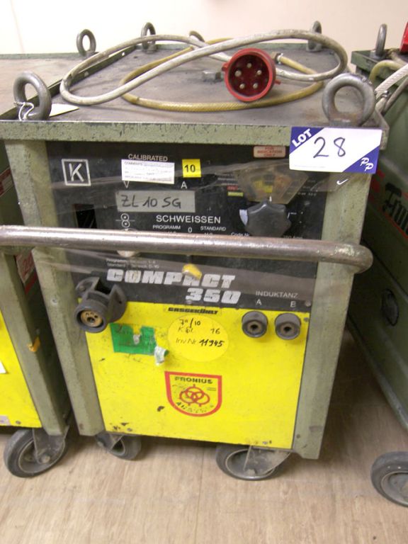 Fronius Compact 350 welder built in wire feed, 350...