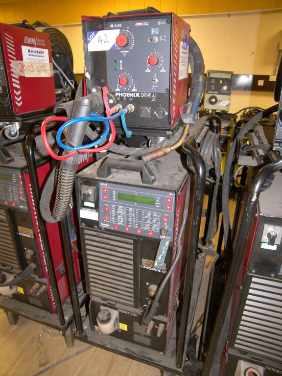 EWM Hightec Welding Phoenix 400 mig welder with Ph...